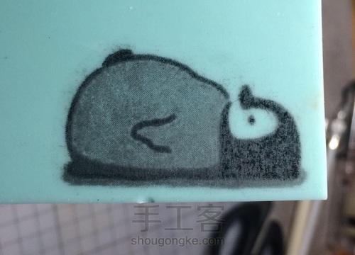 【橡皮章·阿瑾】小萌章大作战!套色vs平留白 第3步