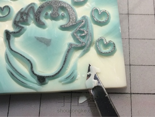 【橡皮章·阿瑾】小萌章大作战！套色vs平留白 第13步