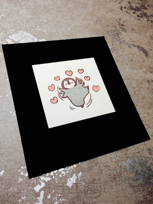 【橡皮章·阿瑾】小萌章大作战!套色vs平留白 第27步