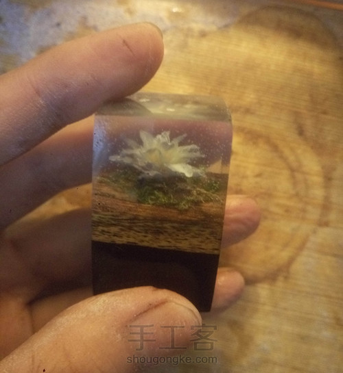 海底景观印章 几立手作原创 第13步