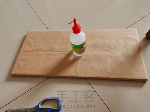 门口置物架 第2步