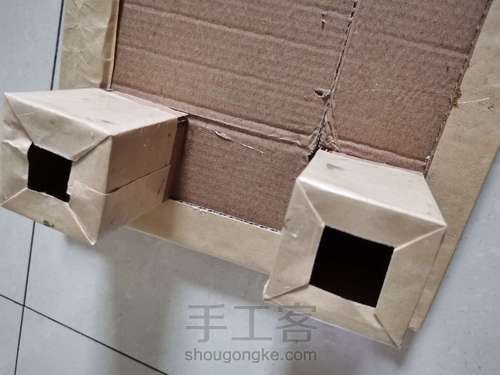 门口置物架 第4步