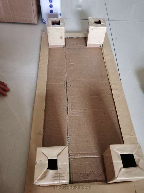 门口置物架 第5步