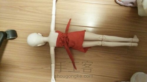 【叶罗丽】红领巾娃衣 第7步