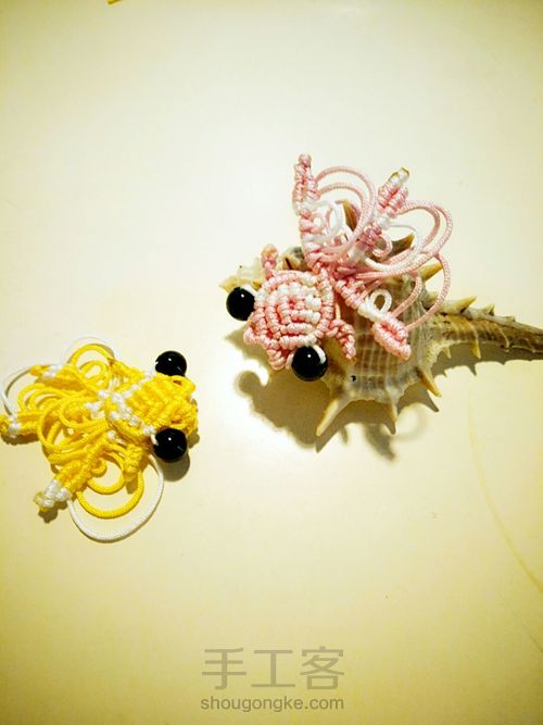 可爱金鱼简单编 第14步