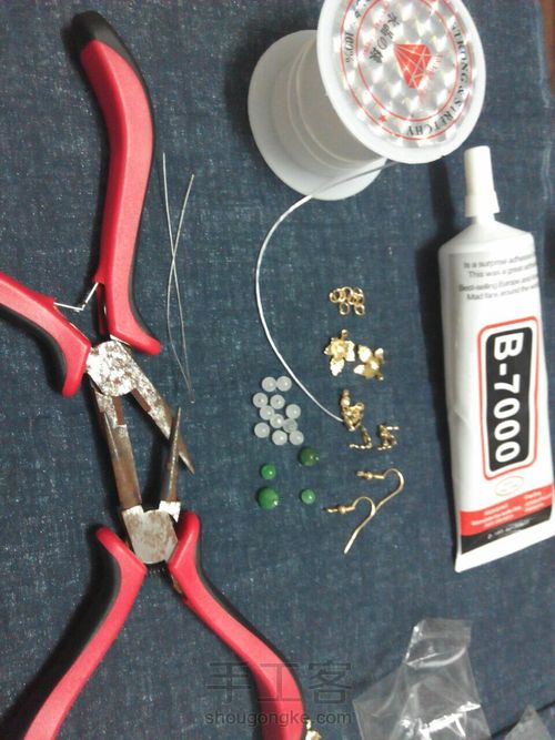 古风 日常 少女耳勾 第1步