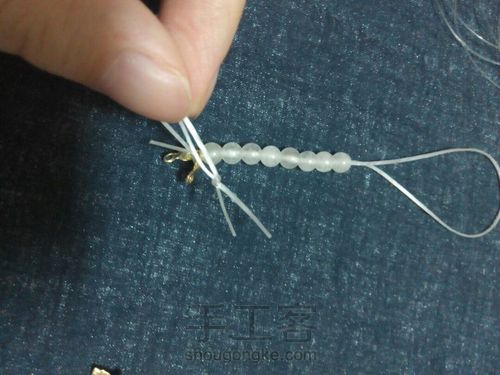 古风 日常 少女耳勾 第2步