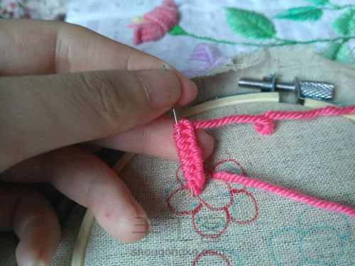 关于卷线绣详细教程 第10步