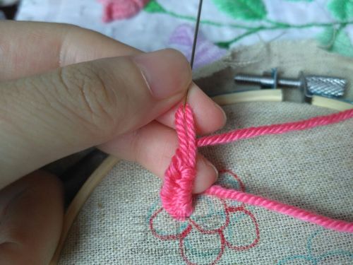 关于卷线绣详细教程 第11步