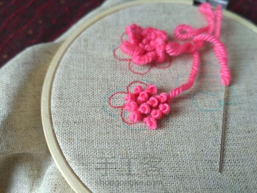 关于卷线绣详细教程 第14步