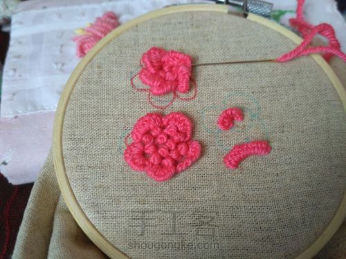 关于卷线绣详细教程 第18步