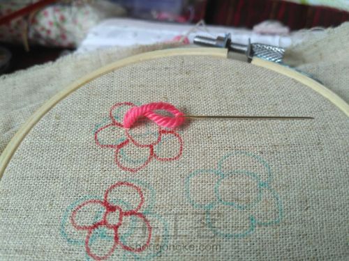 关于卷线绣详细教程 第3步