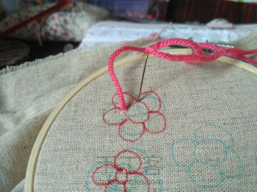 关于卷线绣详细教程 第4步