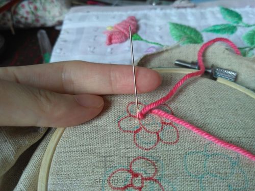 关于卷线绣详细教程 第6步