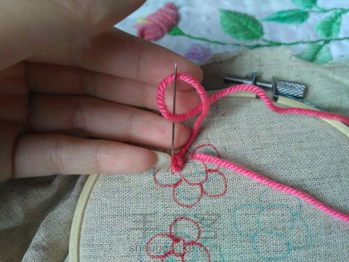 关于卷线绣详细教程 第9步