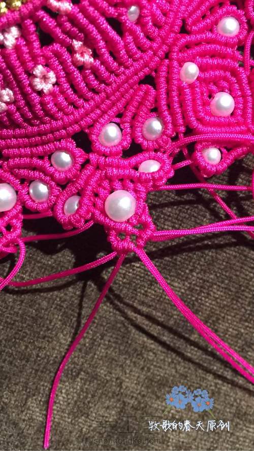 原创 凤冠花嫁之桃夭小教程（下） 第11步