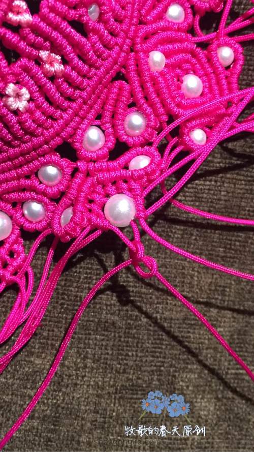 原创 凤冠花嫁之桃夭小教程（下） 第7步