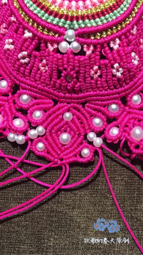 原创 凤冠花嫁之桃夭小教程（下） 第14步