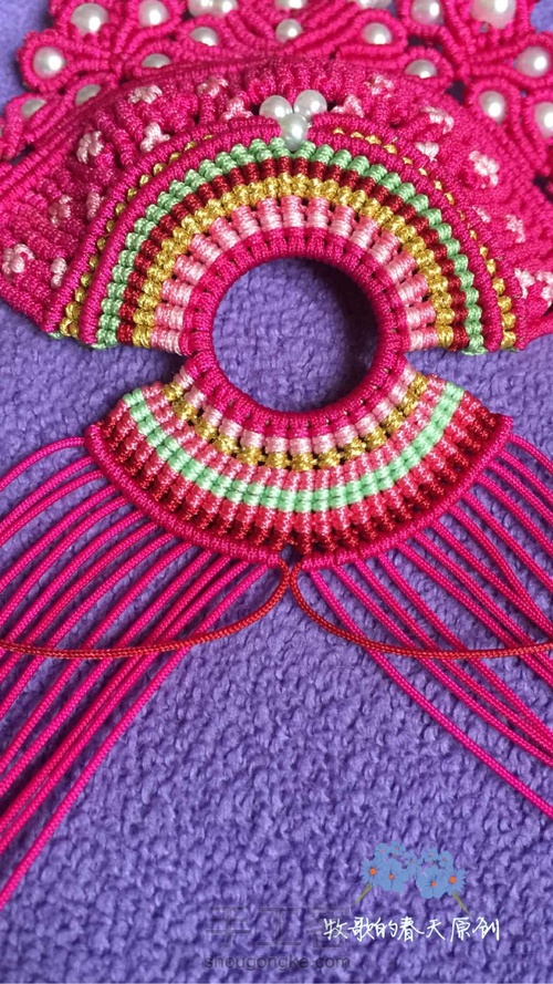 原创 凤冠花嫁之桃夭小教程（下） 第32步