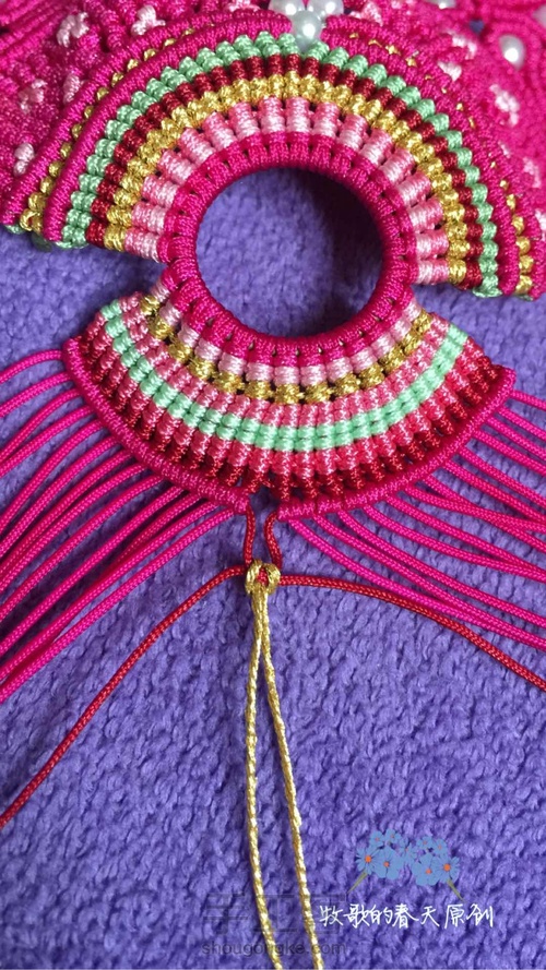 原创 凤冠花嫁之桃夭小教程（下） 第33步