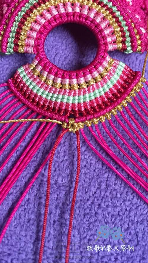 原创 凤冠花嫁之桃夭小教程（下） 第36步