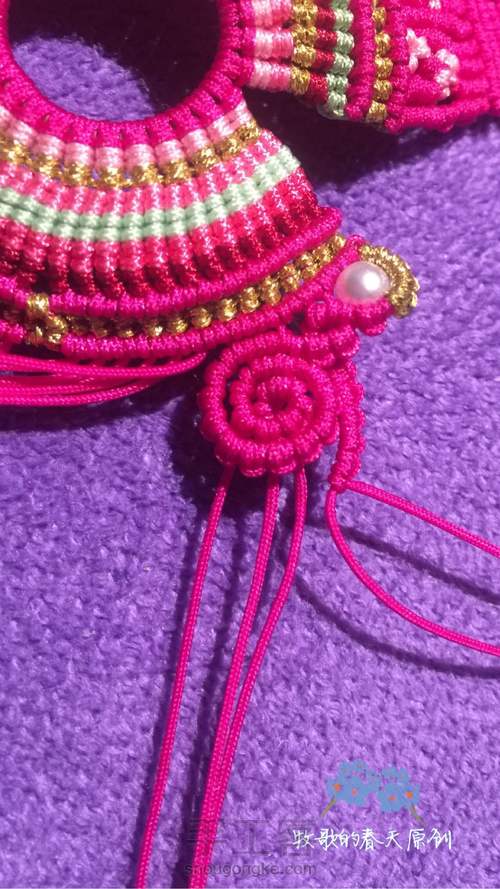 原创 凤冠花嫁之桃夭小教程（下） 第49步