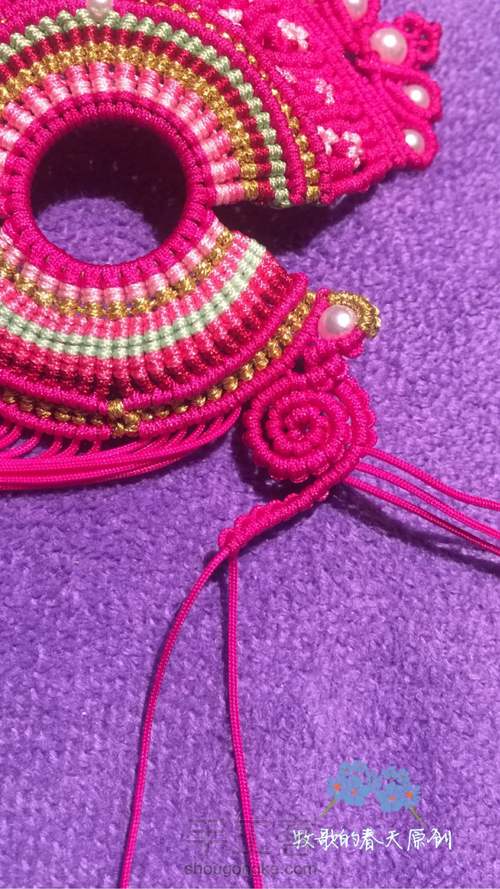 原创 凤冠花嫁之桃夭小教程（下） 第51步