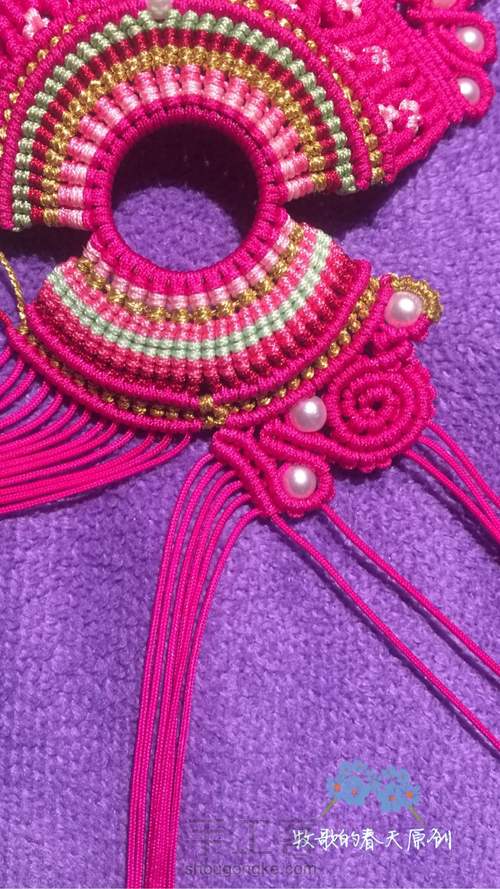 原创 凤冠花嫁之桃夭小教程（下） 第58步