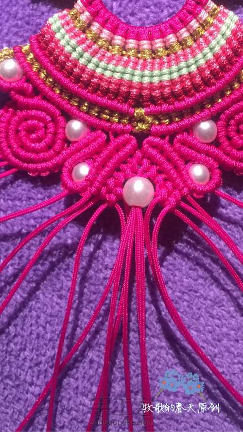 原创 凤冠花嫁之桃夭小教程（下） 第63步