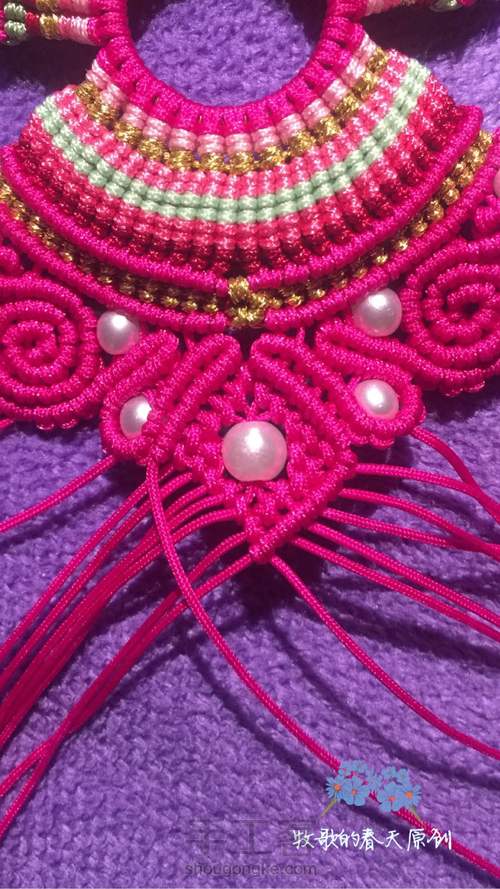 原创 凤冠花嫁之桃夭小教程（下） 第68步