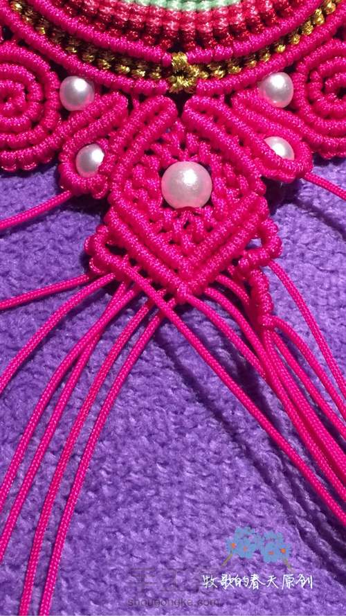 原创 凤冠花嫁之桃夭小教程（下） 第71步