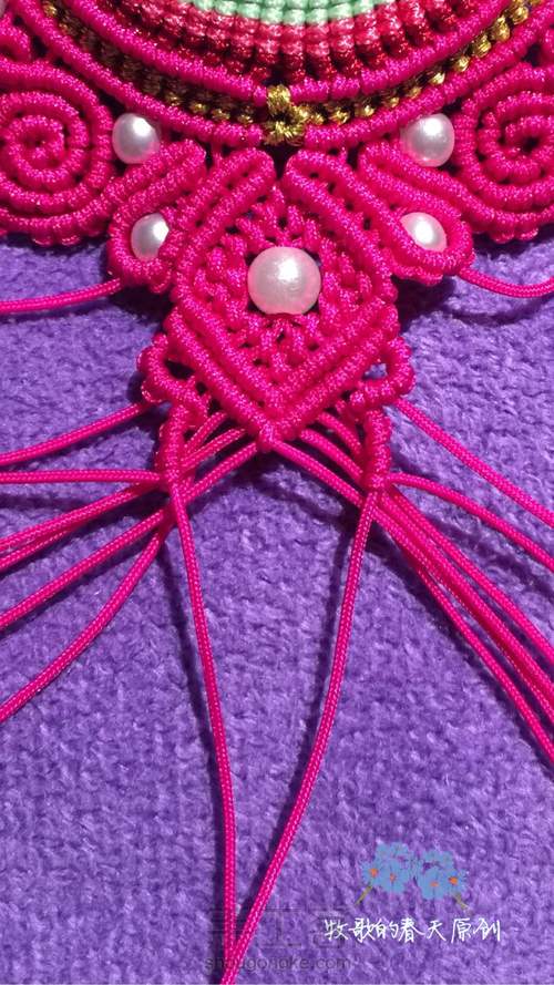 原创 凤冠花嫁之桃夭小教程（下） 第72步