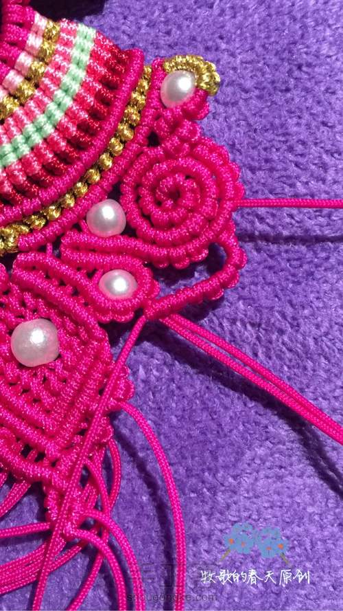 原创 凤冠花嫁之桃夭小教程（下） 第77步