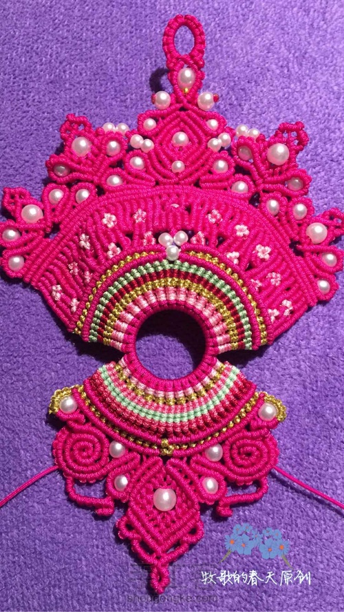 原创 凤冠花嫁之桃夭小教程（下） 第79步