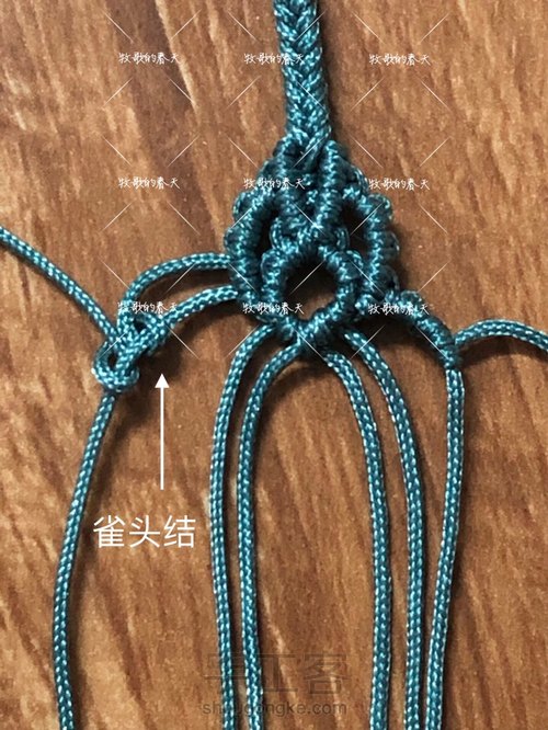 挂绳尾扣随拍过程 第15步