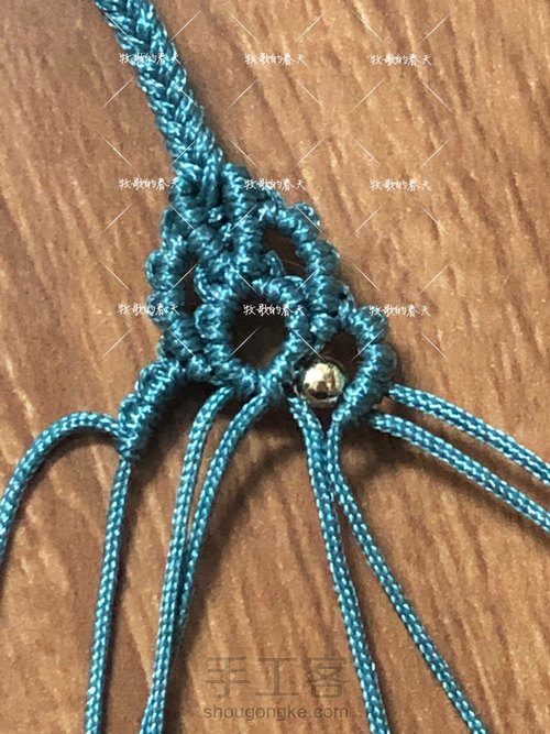 挂绳尾扣随拍过程 第19步