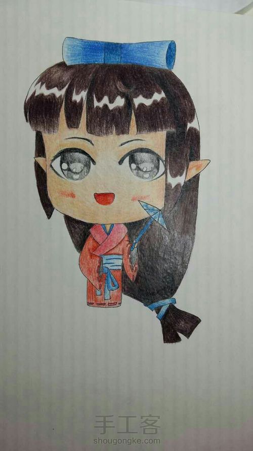 萌萌哒的和服女孩 第7步