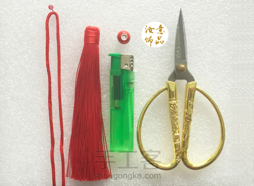 双钱结组合挂饰 第1步