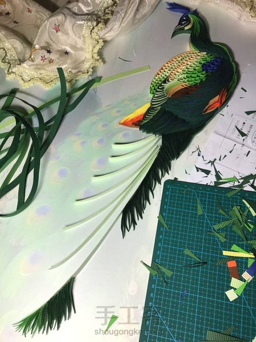 吉祥孔雀 第8步