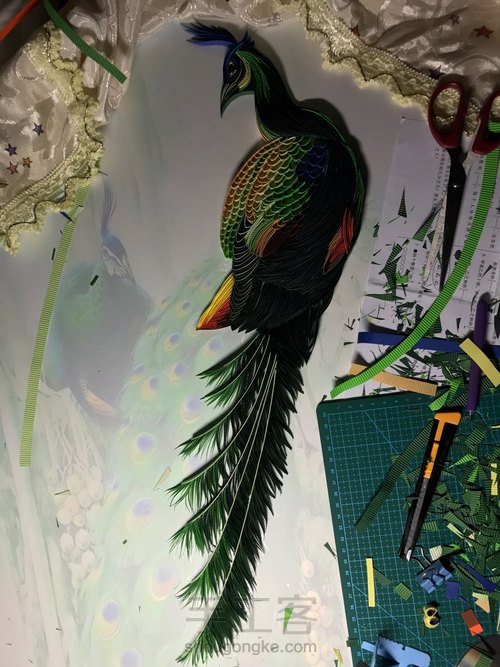 吉祥孔雀 第9步