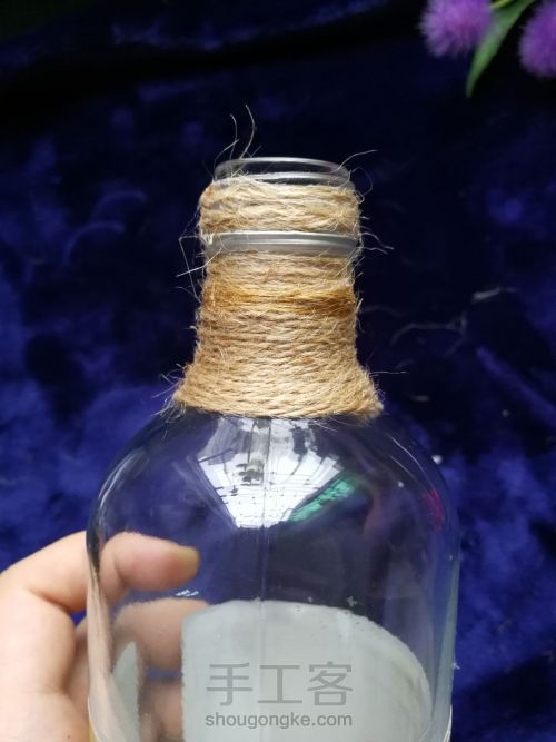 改造没用的玻璃瓶成花瓶【好吧并没有意义】 第5步