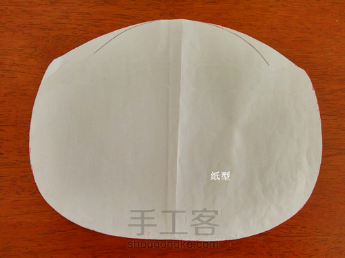 20cm半圆花花姑娘口金包 第2步