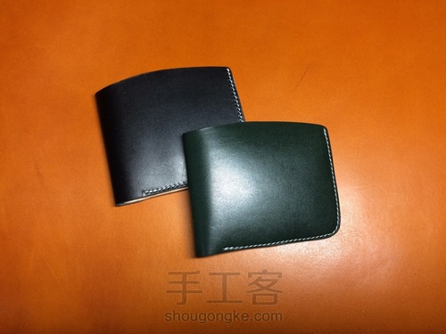 自己挺喜欢且又实用的钱包，发个制作过程，与大家分享。 第1步