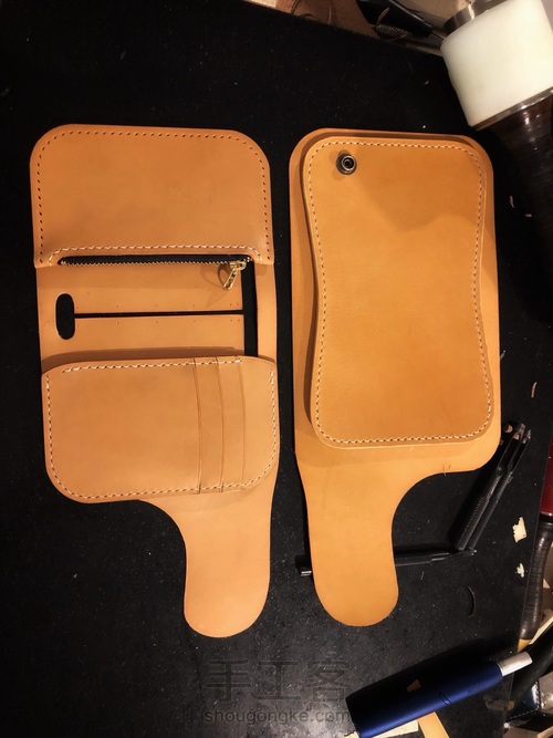 红月短夹制作流程 第8步