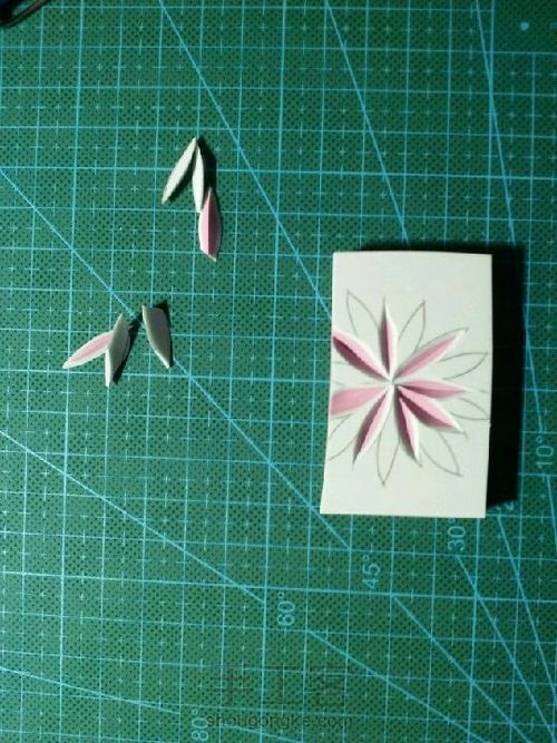 橡皮章之花式留白 第5步