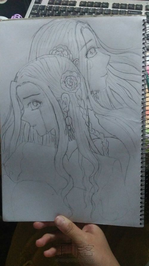 奇暖同人(双色鹦鹉) 第6步