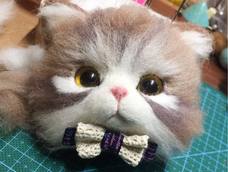植毛猫挂件 植毛猫挂件