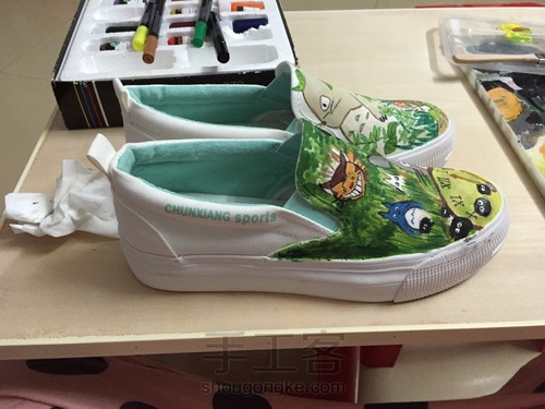 手绘鞋，可以定制哦 第10步