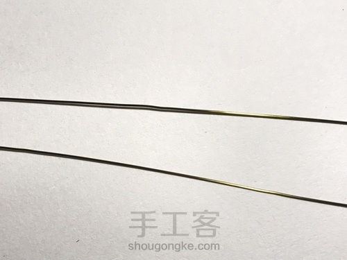 【双线编织的应用】“秋叶”一体式耳环 第3步