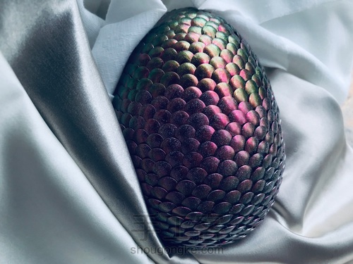 【权力的游戏道具制作】坦格利安家族的龙蛋 第11步